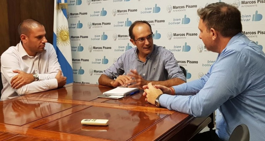 Para conocer m&aacute;s sobre el Programa RePyME el intendente se reuni&oacute; con referentes del banco provincia 