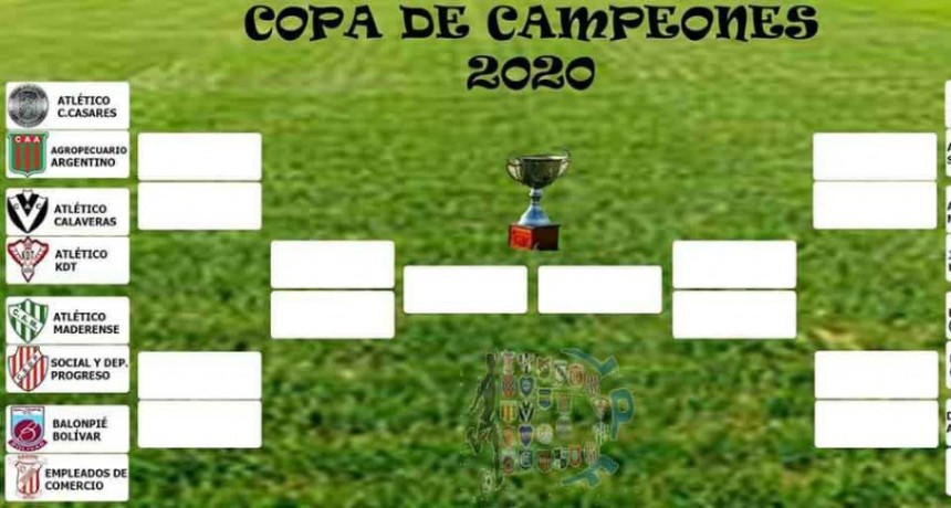 Copa de Campeones; Balonpie es local ante Empleados en la primera fecha