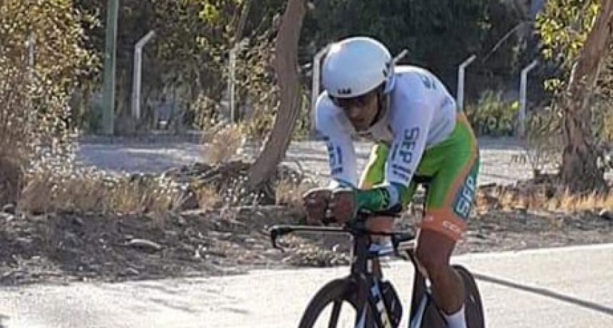Dotti imparable en la Vuelta de Mendoza; gan&oacute; la contrarreloj individual y contin&uacute;a l&iacute;der