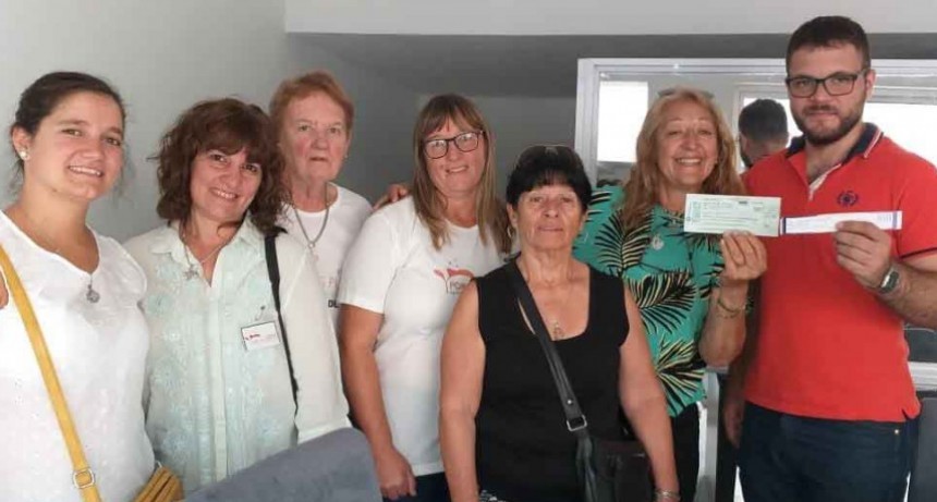 El premio por pago contado de la rifa de Proyectar por los Pueblos se va para Recalde