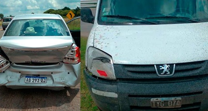 Un hombre hospitalizado a ra&iacute;z de un fuerte impacto en ruta 226, frente a Las Cavas