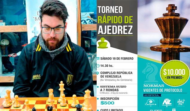 Matías Rodríguez: “La idea de este torneo es para empezar a darle ruedo al ajedrez en la zona”