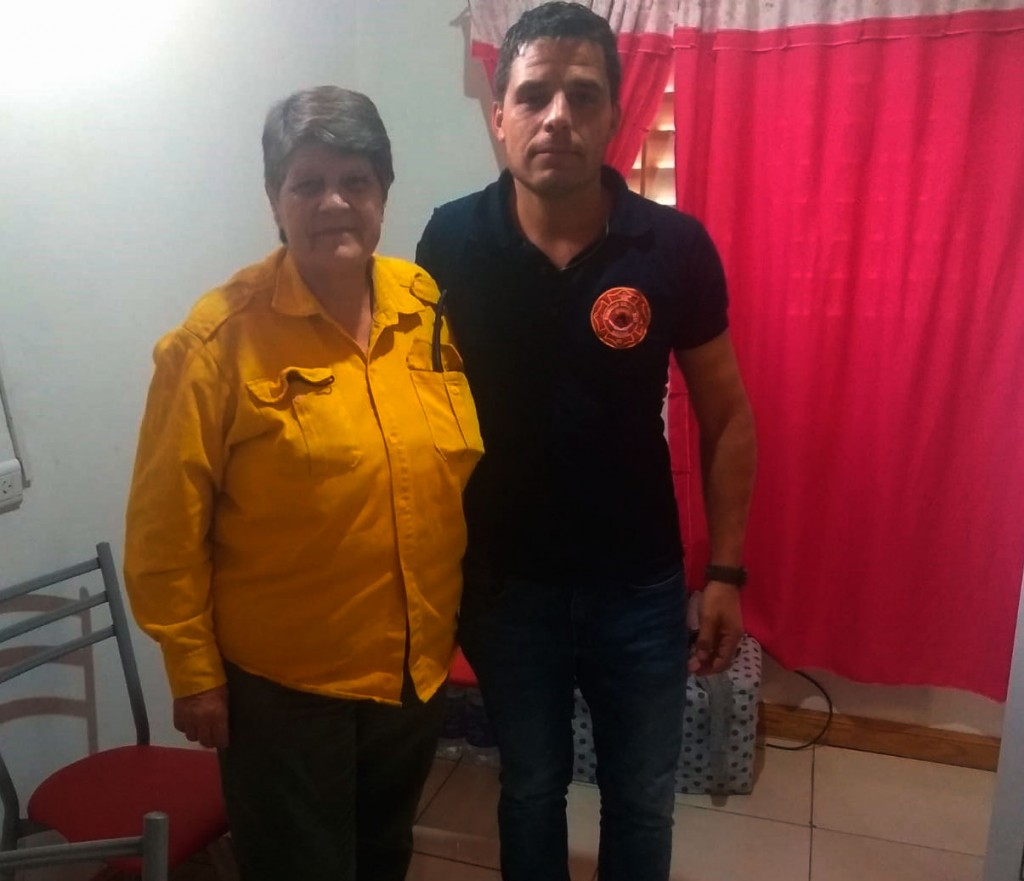Entrevista con Alicia Velasco, Jefa del Cuerpo Activo de Bomberos Voluntarios de General Alvear - Corrientes
