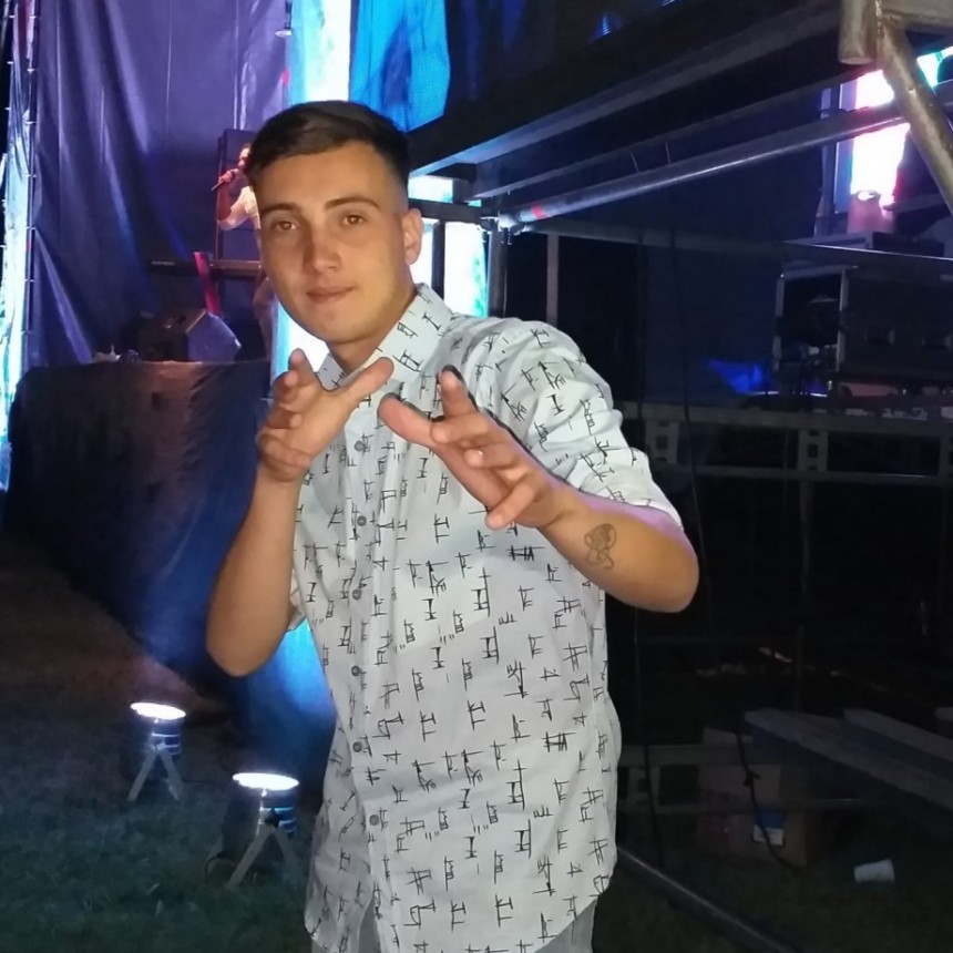 Juan Manuel Orsetti, también fue parte de la fiesta en el Parque Municipal
