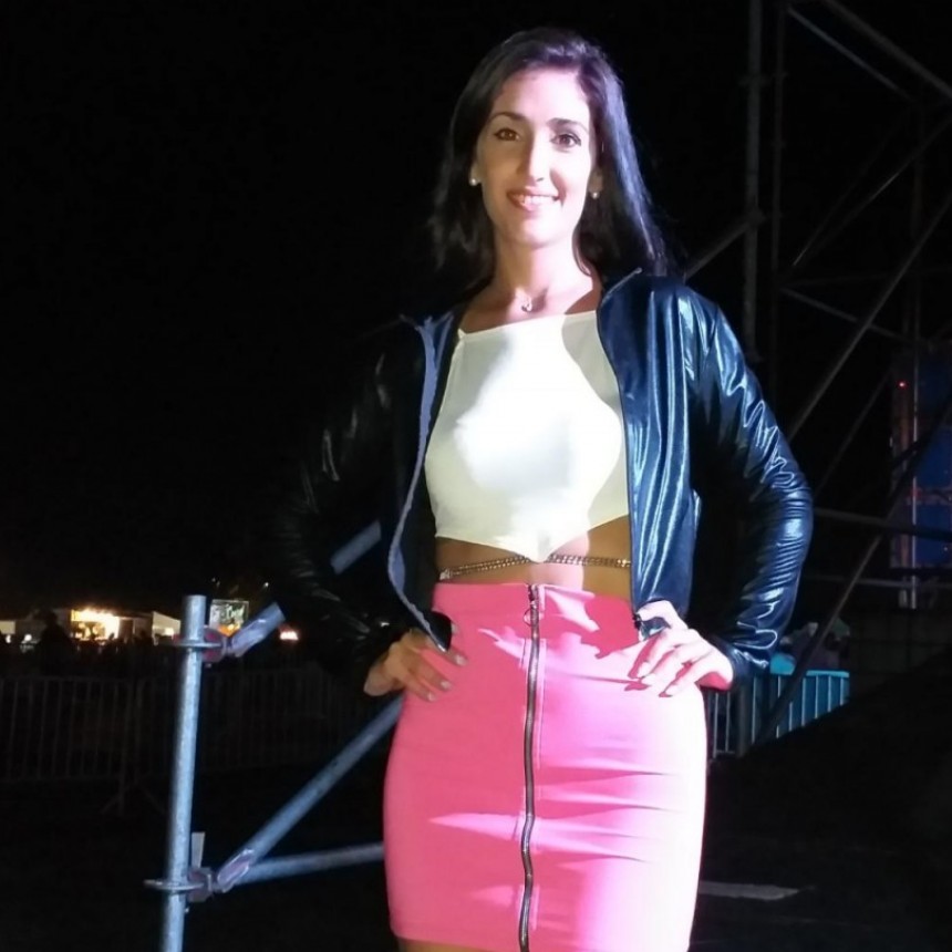 Jazmín Bríguez le puso marco previo a la llegada de Ángela Leiva