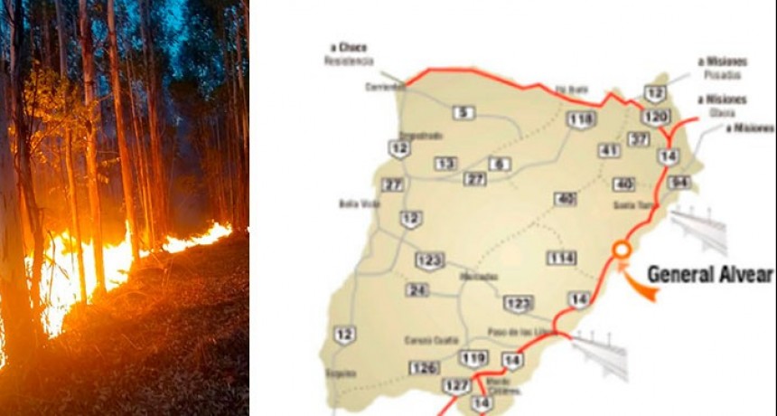 En FM 10 hablamos con el Brigadista Forestal de Bolívar Franco Rojas, a pocas horas de arribar a Corrientes a colaborar con los incendios masivos