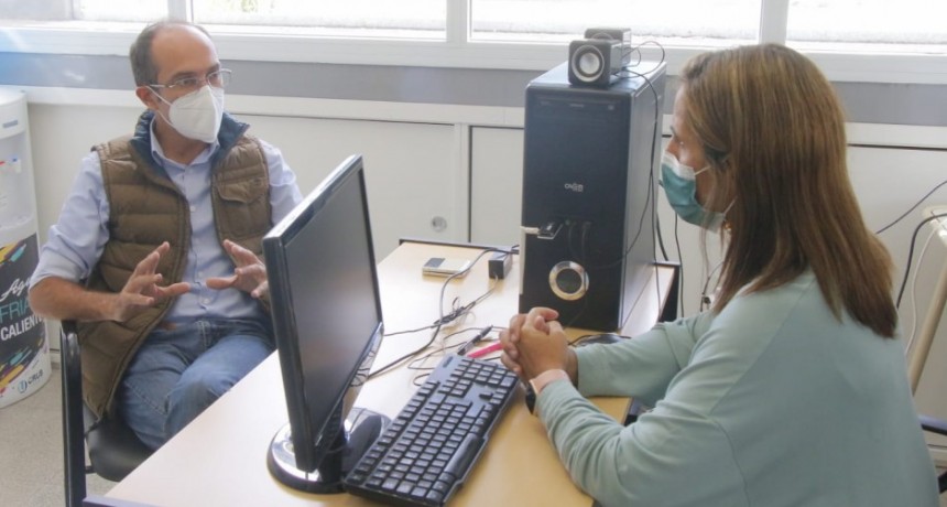 El Intendente y la Directora de Educación planifican el ciclo lectivo 2022