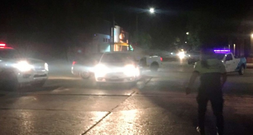 Colisión en avenida Lavalle esquina Edison