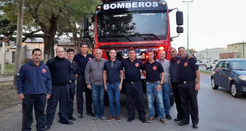 Jorge García: “Estamos muy contentos porque hace casi un año se hizo la operación de compra y finalmente lo tenemos aquí”