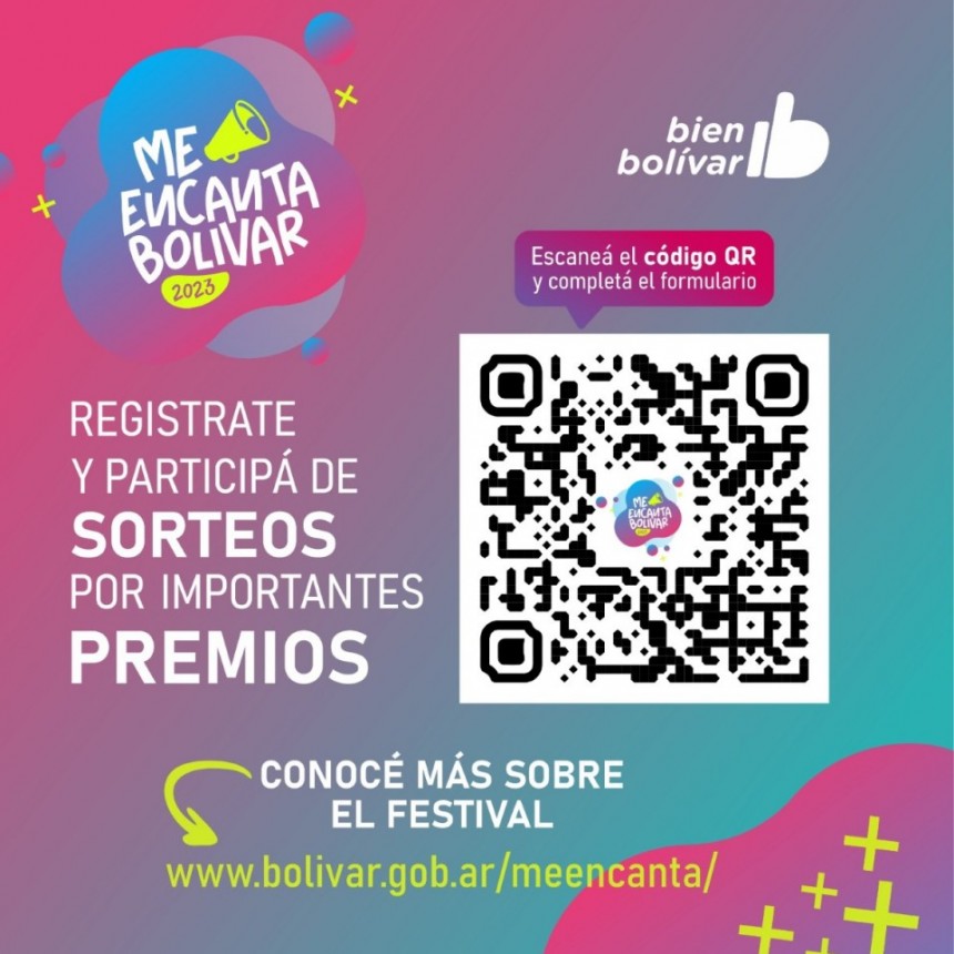 Habrá importantes sorteos en el festival Me Encanta Bolívar