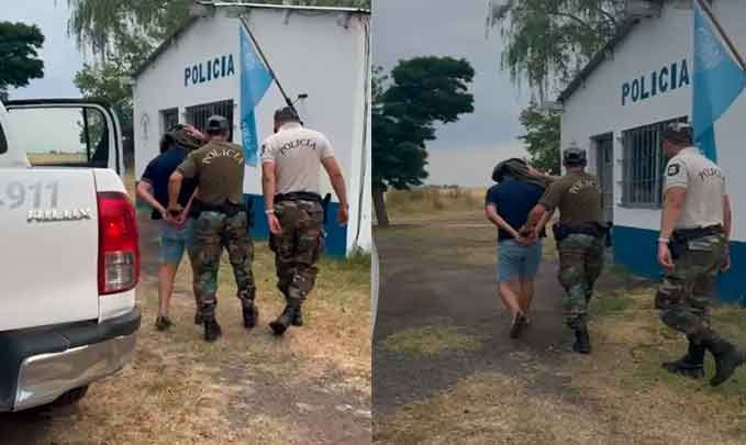 Informe Oficial Patrulla Rural Bolívar: En un operativo de control rutero y caminos rurales, fue detenido un sujeto que tenía pedido de captura