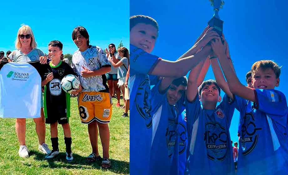 Mundialito Treviño: Se consagró Capeón de la Copa de Oro Team Sport de Trenque Lauquen, y Balonpie de Bolívar se llevó la Copa de Plata