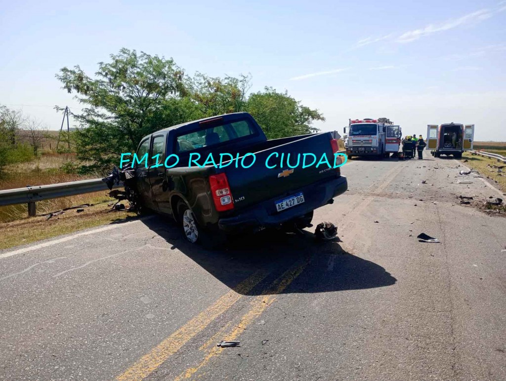 Ruta 226: Tres vehículos fueron parte de un accidente en cadena