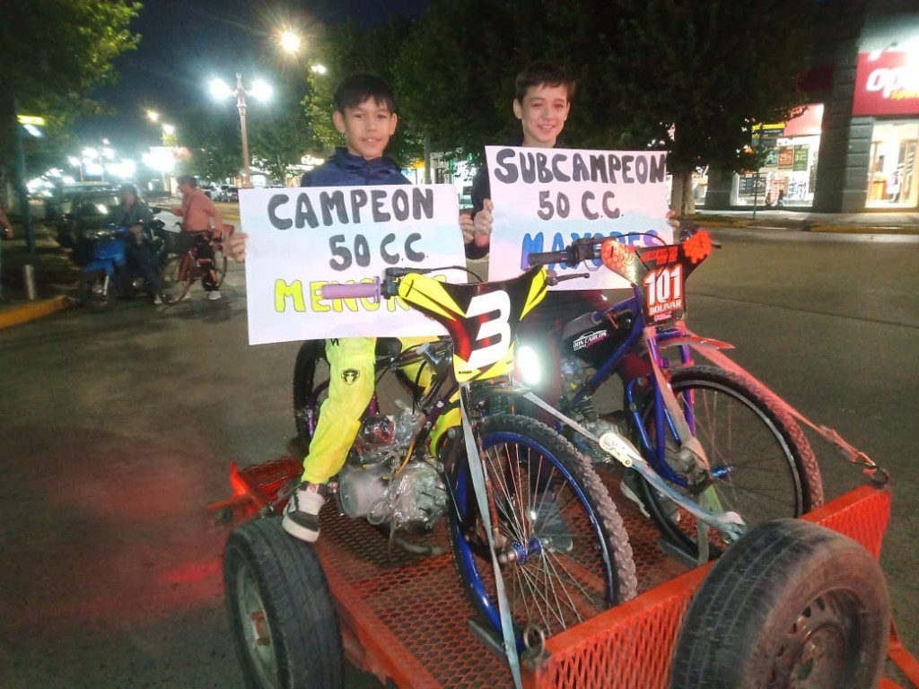 Speedway: Benjamín Comas y Jeremías Núñez se coronaron el fin de semana