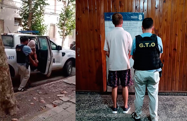 Informe Oficial jefatura Departamental de Policía: Tras un violento ataque en Bolívar, detuvieron a un joven por un caso de 