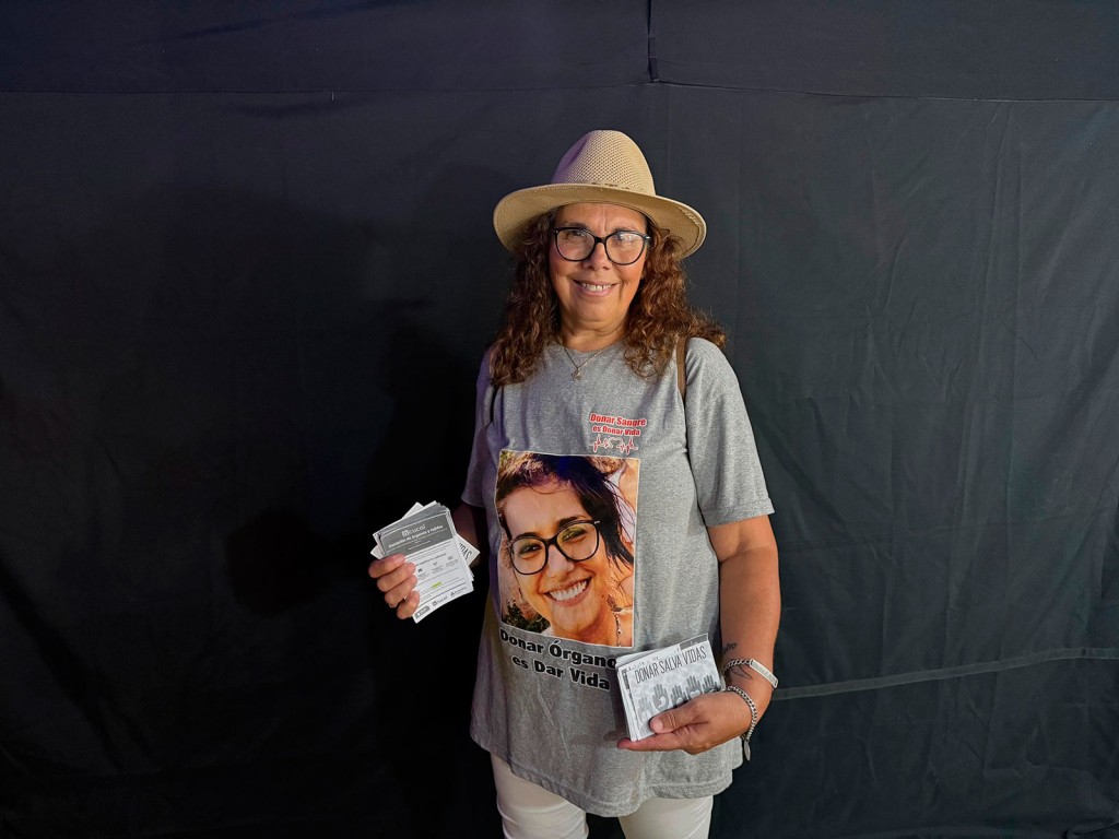 Patricia Moreno promuevela Donación de Organos en el Festival Me Encanta