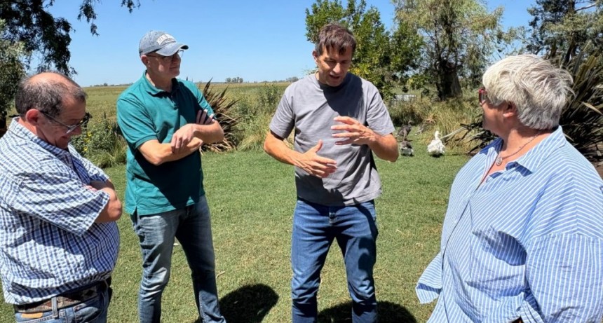 El Intendente Bali Bucca visitó un emprendimiento de Charcuteria en Ibarra