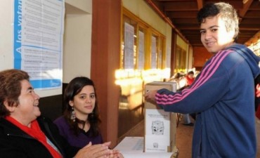 En las PASO del 9 de agosto podrán votar chicos de 15 años