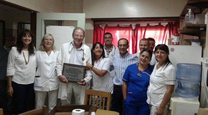 Se jubil&oacute; el Doctor Juli&aacute;n Tessari como m&eacute;dico del Hospital 'Capredoni'