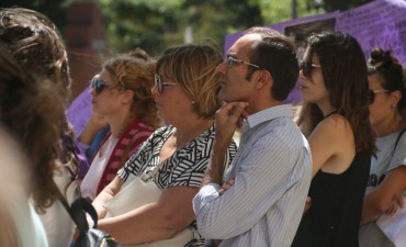 Pisano particip&oacute; del paro internacional de mujeres