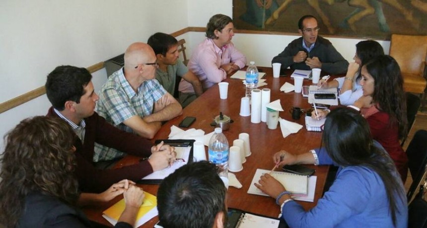 El equipo municipal se reuni&oacute; en Urdampilleta