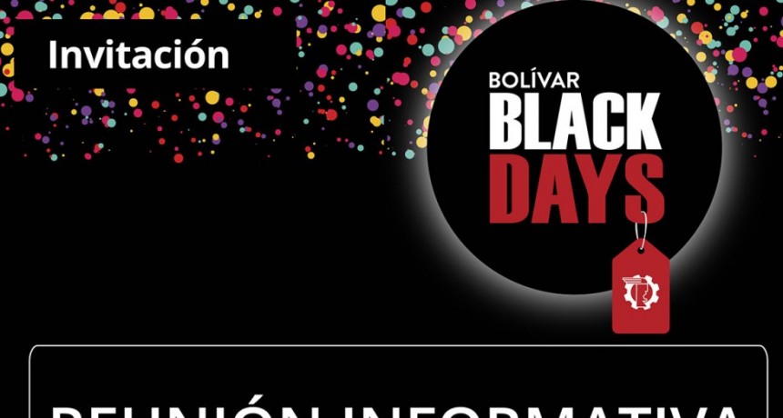 La C&aacute;mara convoca a socios a una reuni&oacute;n informativa por la 1&ordm; edici&oacute;n del Bol&iacute;var Black Days