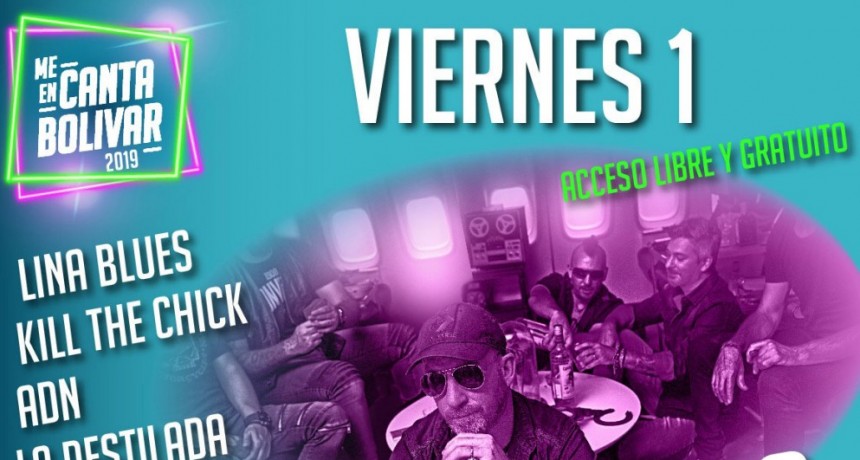 La Beriso cerrar&aacute; la 1&ordm; noche de Me Encanta Bol&iacute;var 2019