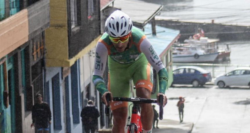 Ciclismo: Juan Pablo Dotti quedo 4&deg; en el pr&oacute;logo de la Vuelta Chiloe y ya piensa en la 1&deg; etapa de la carrera m&aacute;s austral del planeta