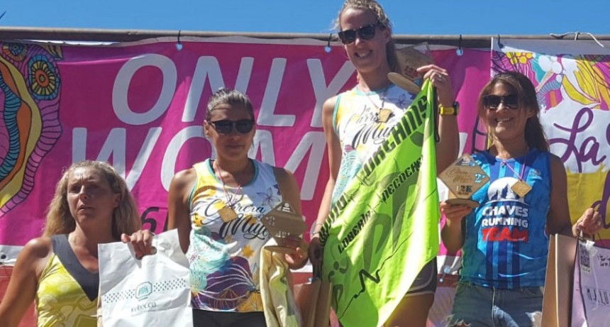 Gaby R&iacute;os logr&oacute; el 2&ordm; puesto de su categor&iacute;a en el Marat&oacute;n de la mujer en Necochea
