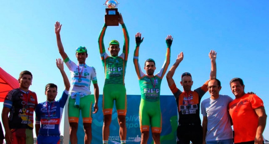 Juan Pablo Dotti gan&oacute; la prueba 'Crontrarreloj' y qued&oacute; primero en la general