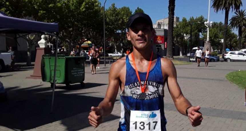 Ezequiel Magallanes de Olavarr&iacute;a se consagr&oacute; en la 7&deg; edici&oacute;n del Marat&oacute;n Me Encanta Bol&iacute;var