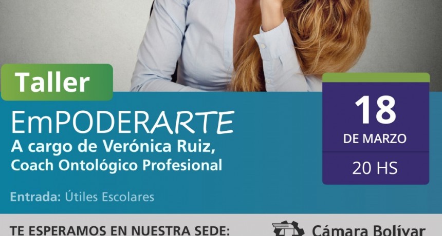 La C&aacute;mara Comercial de Bol&iacute;var ofrecer&aacute; el Taller EmPODERARTE