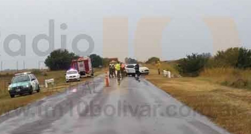 Despiste en el Acceso Barnetche; una mujer fue hospitalizada por precauci&oacute;n