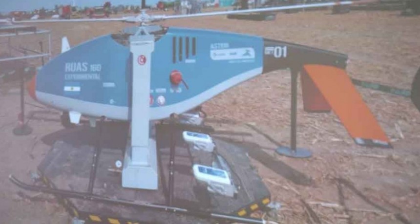 Expoagro 2020 D&iacute;a 2; fue furor la presentaci&oacute;n de un helic&oacute;ptero aut&oacute;nomo 
