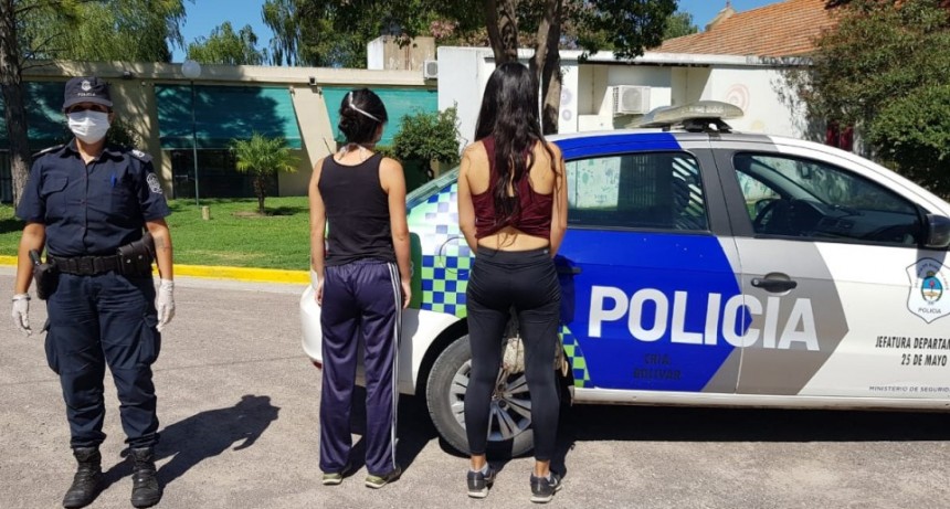 Contin&uacute;an realiz&aacute;ndose aprehensiones por incumplimiento de aislamiento obligatorio