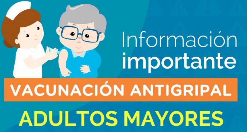 Informaci&oacute;n Oficial; Habr&aacute; vacunaci&oacute;n antigripal domiciliaria para la poblaci&oacute;n de riesgo 