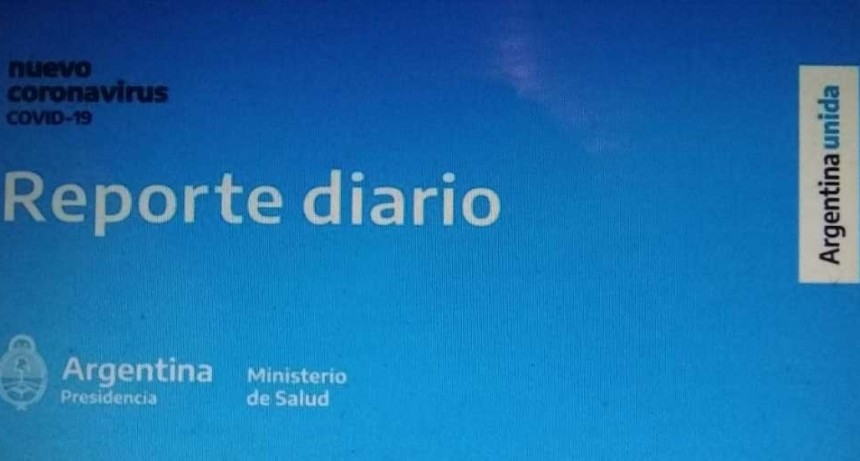 Coronavirus: Informe oficial del ministerio de salud