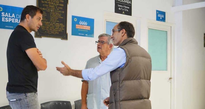 El Intendente Pisano recorri&oacute; el Hospital Miguel Capredoni