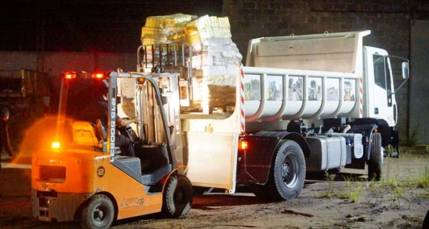 Emergencia Sanitaria; Pisano gestion&oacute; provisiones de alimentos desde provincia