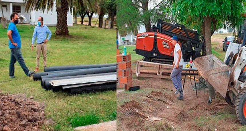 Hale, muy cerca de tener agua potable ya que comenz&oacute; la obra de Aguas Bonaerenses