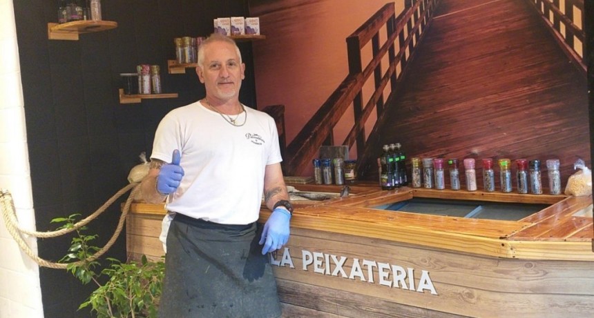 Jorge &lsquo;Tero&rsquo; Albano (Peixater&iacute;a): &ldquo;Estoy muy contento por la respuesta que nos da la gente. A los que todav&iacute;a no conocen, los invito a pasar"