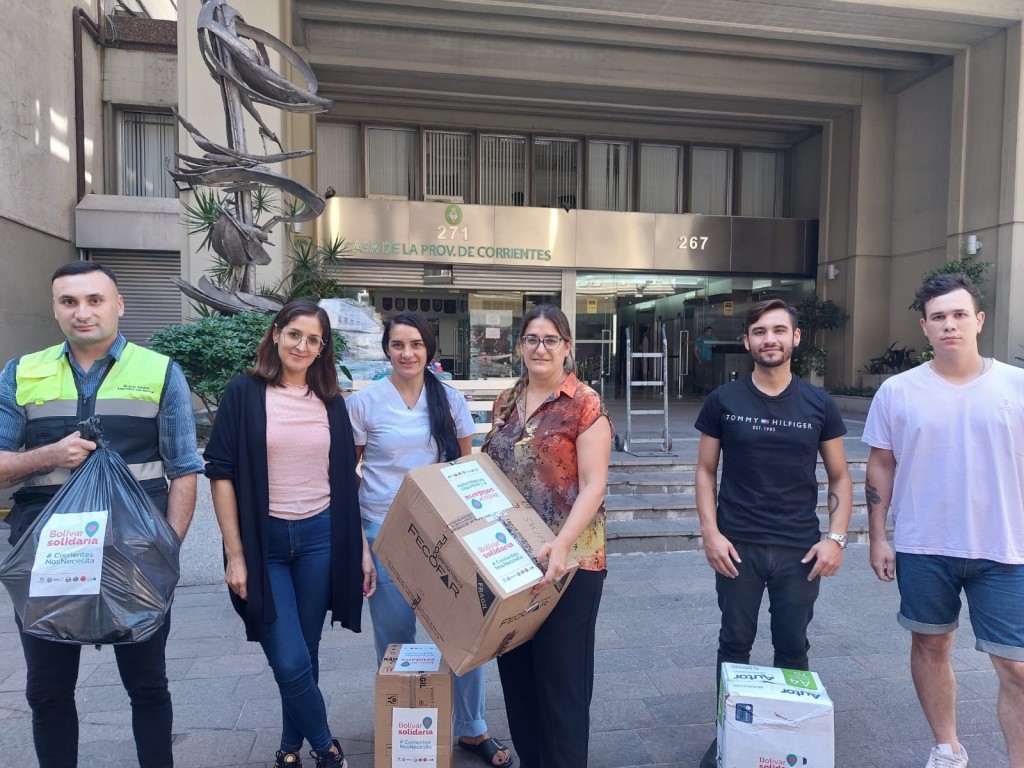 La Agencia Municipal de Seguridad Vial hizo entrega de las donaciones a la Casa de Corrientes