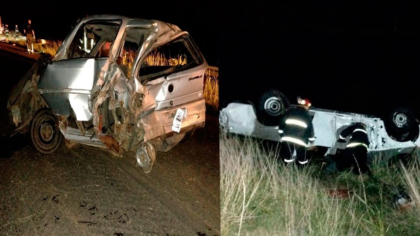 Grave accidente en ruta 5 a la altura de Juan José Paso: Un conductor de Capital Federal perdió la vida