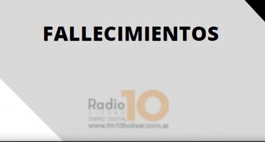 Falleció Fernando Carlos Agrelo 