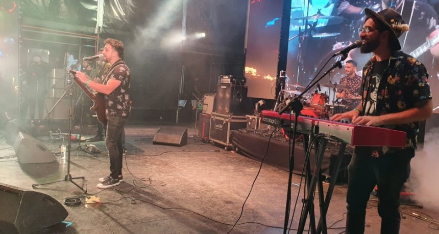 Abrazo Animal sonó fuerte y gustó en la última noche del festival