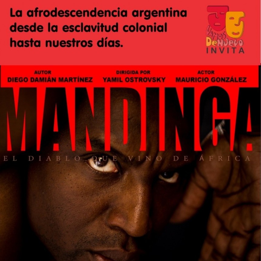 Se viene la obra “Mandinga, el diablo que vino de África” a la Alcira Cabrera