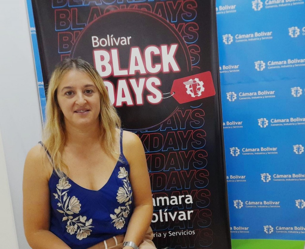  Carolina Barrio, a cargo de la gerencia de la Cámara Comercial de Bolívar, explicó en FM 10 en qué consiste el Black Days