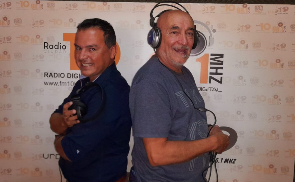 En el día internacional del DJ, invitamos en FM 10 a Carlitos Boado (Casablanca) y Hernán Caverlotti (Neo), y a pesar de la diferencia generacional, los dos sienten la misma pasión 