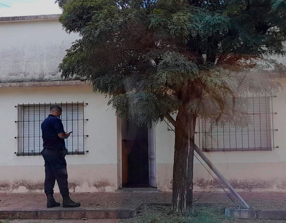 Intento de Femicidio de Graciela Chaves, se realizó hoy un allanamiento en un domicilio de calle Chiclana
