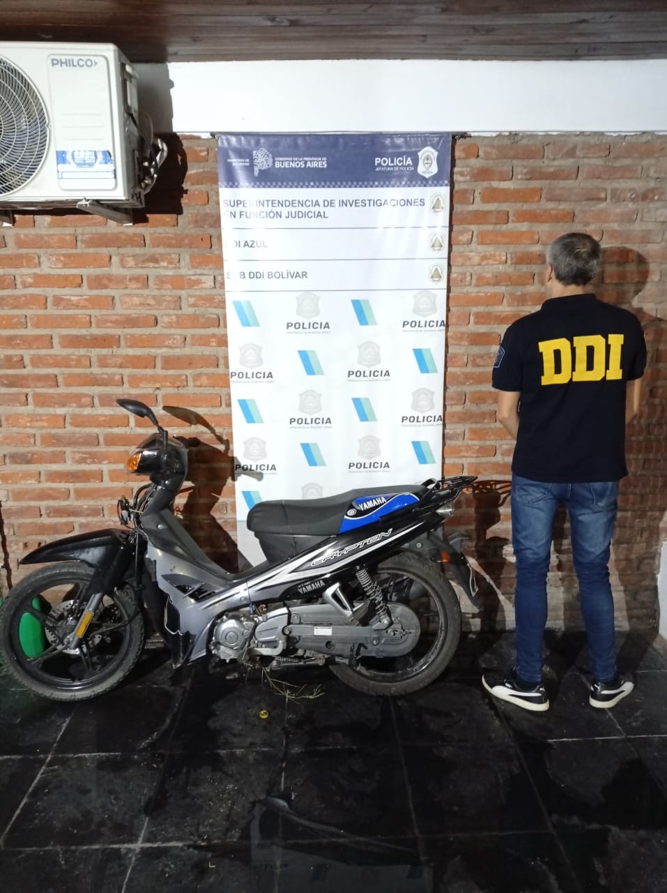 Confirmado: La Sub DDI de Bolívar recuperó una motocicleta robada